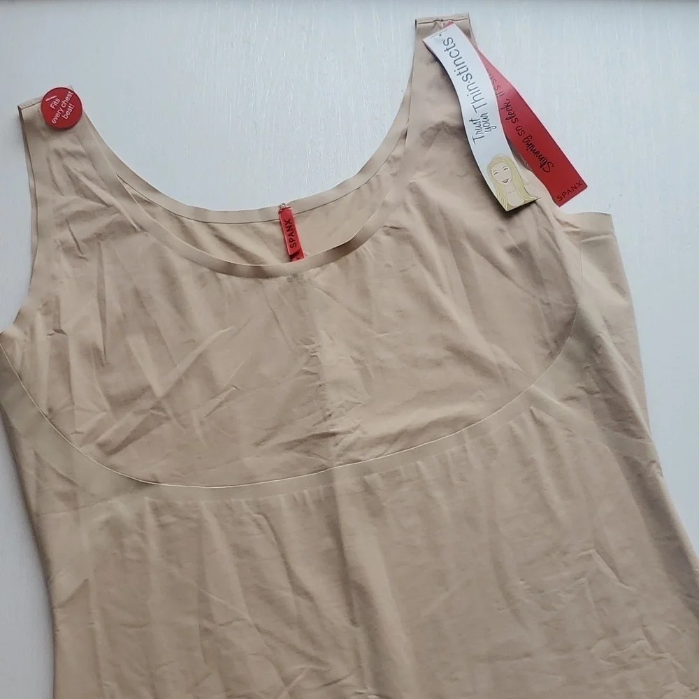Spanx Nude Trust Your Thinstincts Mid Thigh Bodysuit Shapewear 3X NWT